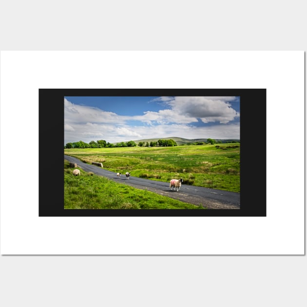 The Road To Caldbeck Wall Art by IanWL